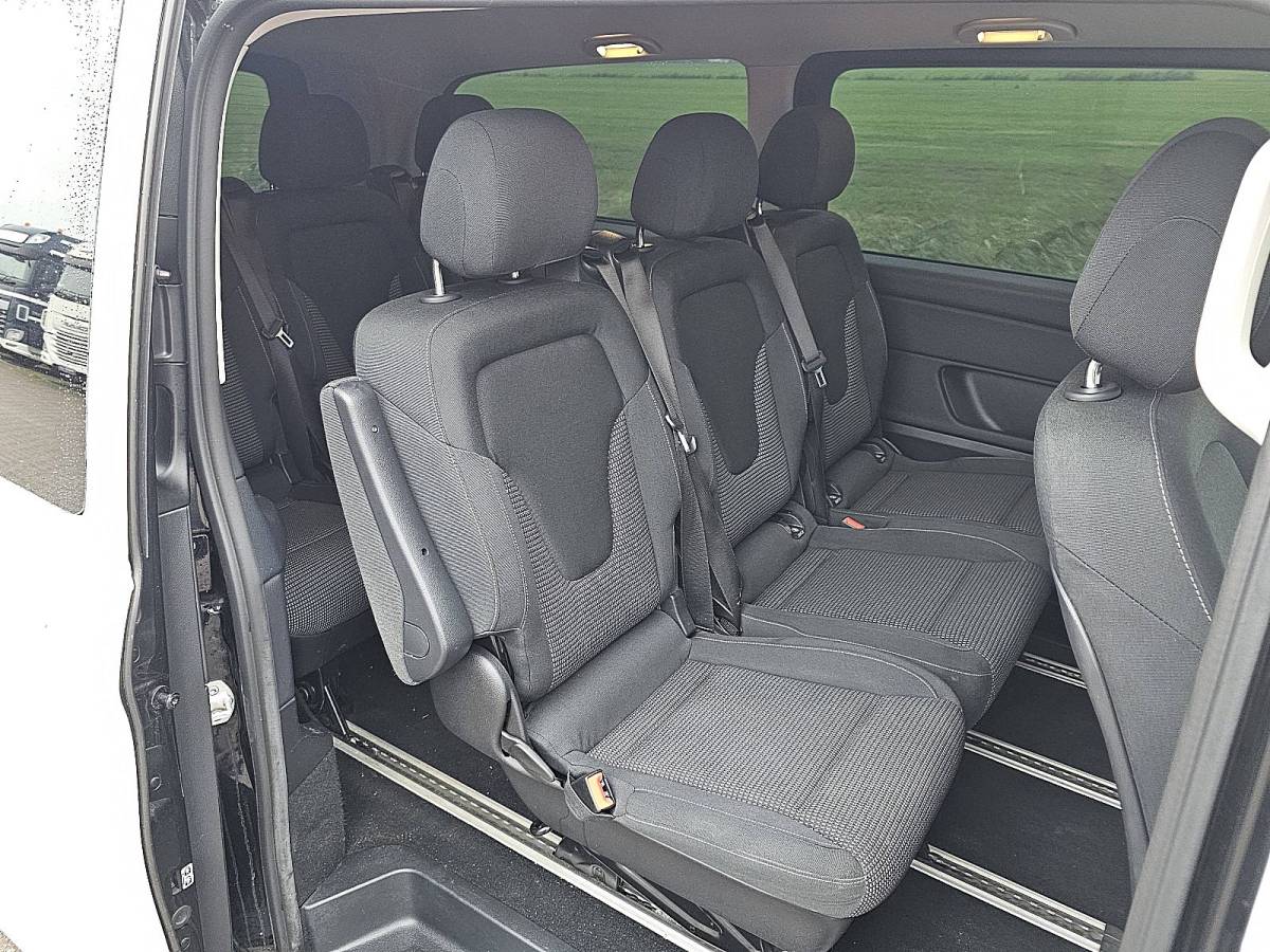 Mercedes-Benz EQV MERCEDES-BENZ EQV 300 L3 8 pers wltp 365km wrapped elektrische schuifdeuren 45 DKM!!