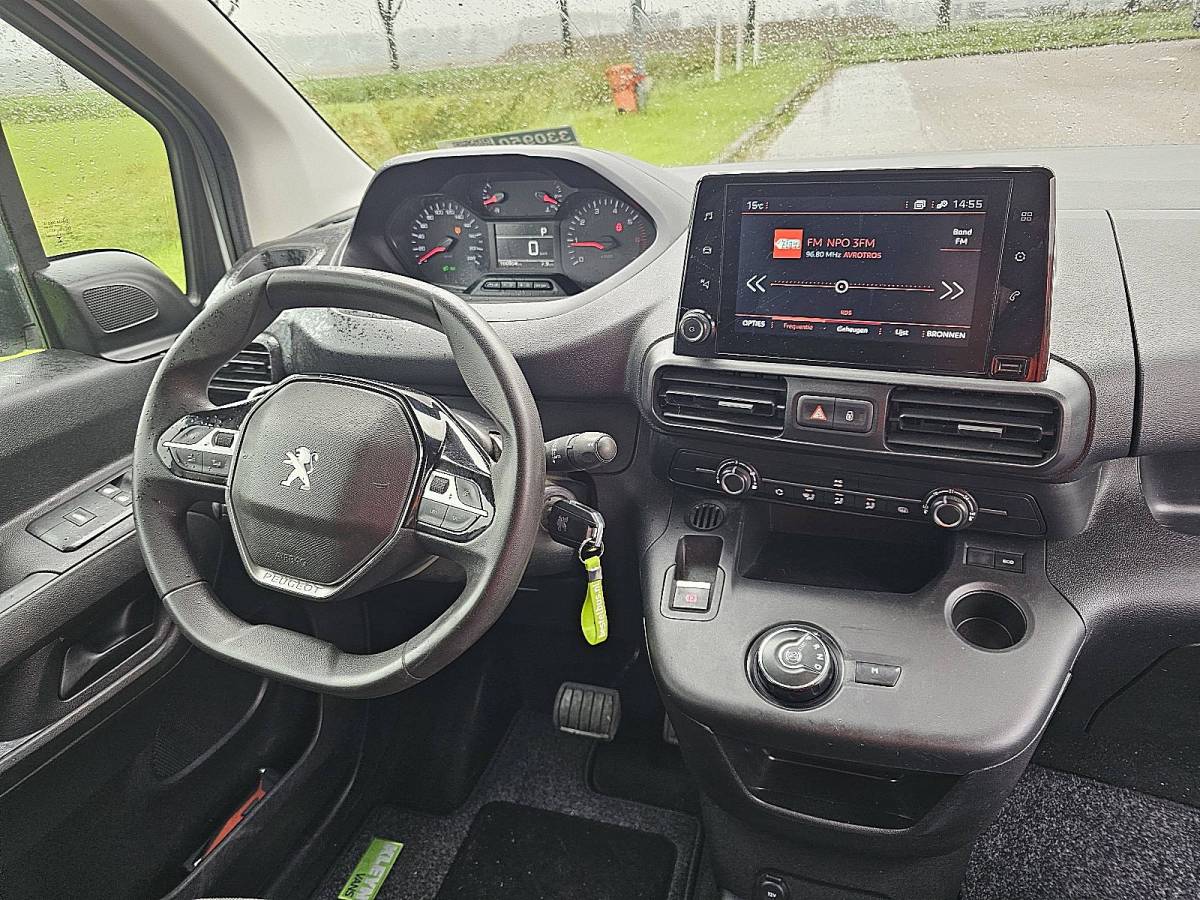 Peugeot Partner PEUGEOT PARTNER 1.5 L2 ac automaat EURO6 dubbele schuifdeur navi carplay cruisecontrol