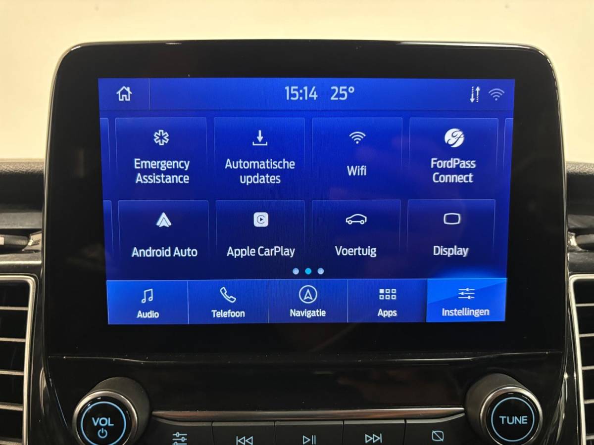 Ford Transit Custom Ford Transit Custom 300 2.0 TDCI L2H1 Limited Dubbele Cabine Automaat Navi Airco 2 Schuifdeuren Trekhaak Parkeersensoren Carplay