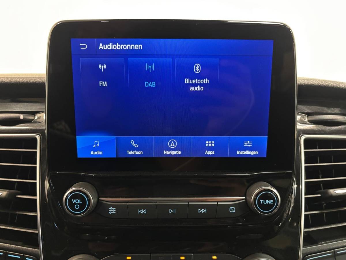 Ford Transit Custom Ford Transit Custom 300 2.0 TDCI L2H1 Limited Dubbele Cabine Automaat Navi Airco 2 Schuifdeuren Trekhaak Parkeersensoren Carplay