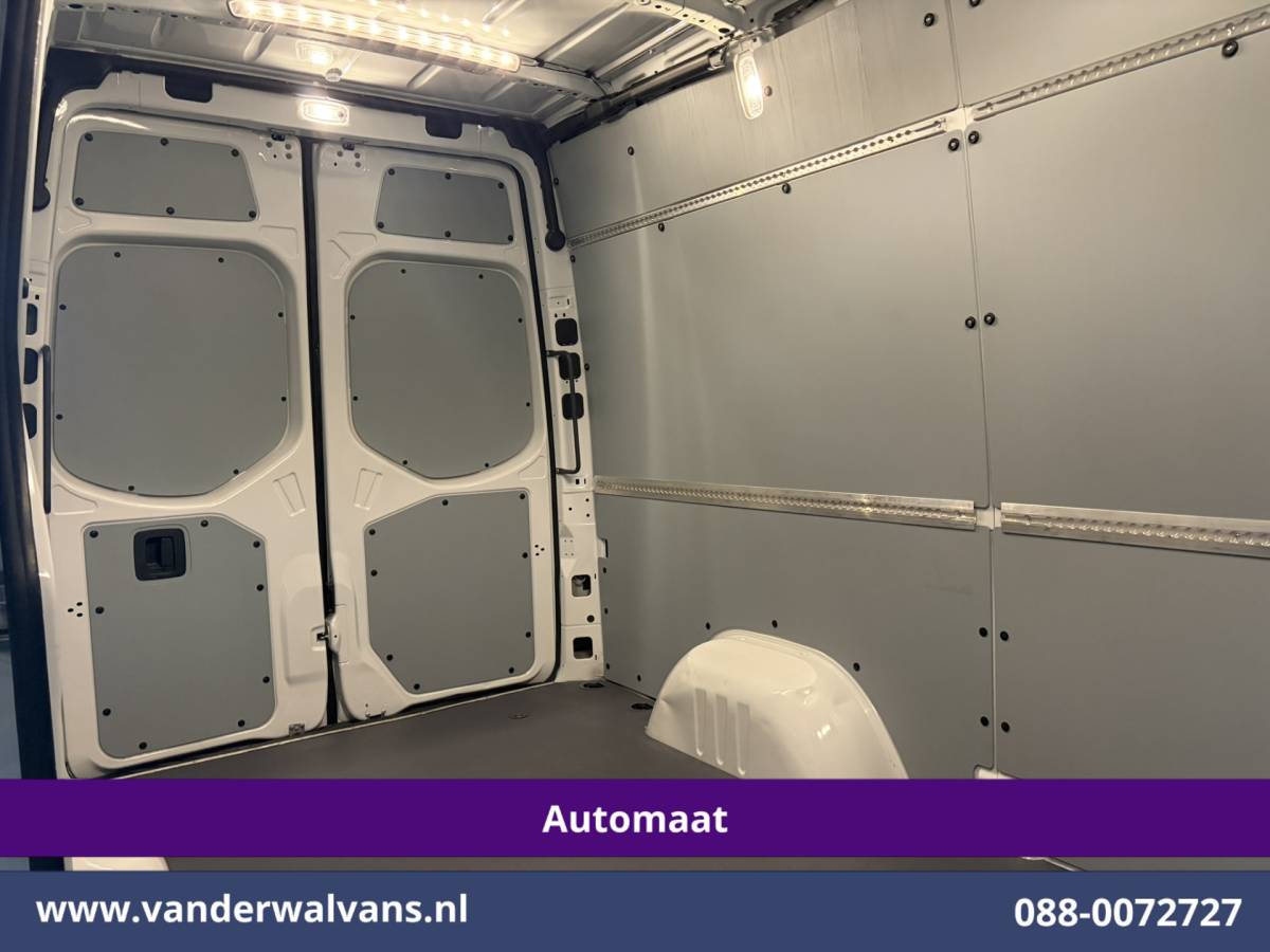 Mercedes-Benz Sprinter Mercedes-Benz Sprinter 317 CDI 170pk 9G-Tronic Automaat L2H2 Facelift Euro6 Airco | Camera | Navigatie | LED | Chauffeursstoel Cruisecontrol, Stoelverwarming, 270 Graden Achterdeuren, Parkeersensoren, Bijrijdersbank