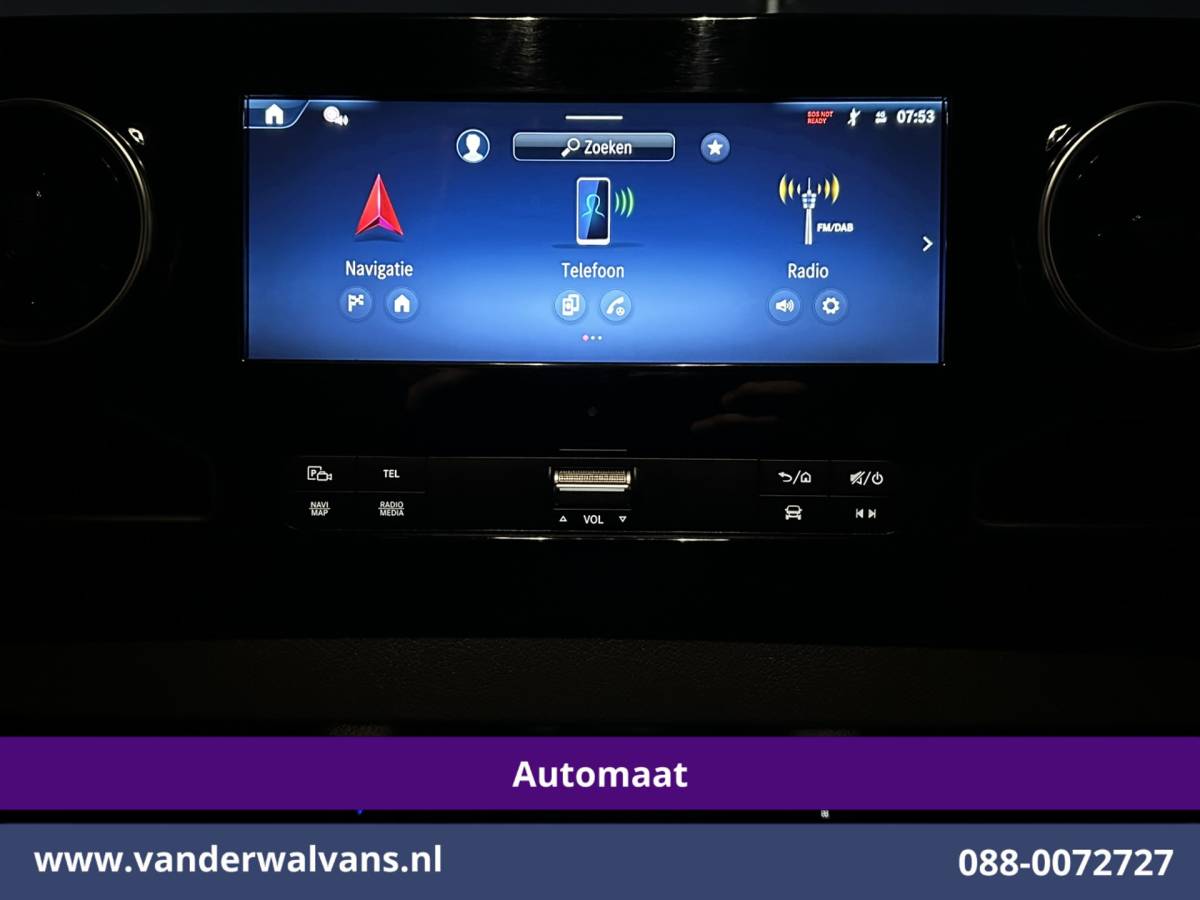 Mercedes-Benz Sprinter Mercedes-Benz Sprinter 317 CDI 170pk 9G-Tronic Automaat L2H2 Facelift Euro6 Airco | Camera | Navigatie | LED | Chauffeursstoel Cruisecontrol, Stoelverwarming, 270 Graden Achterdeuren, Parkeersensoren, Bijrijdersbank