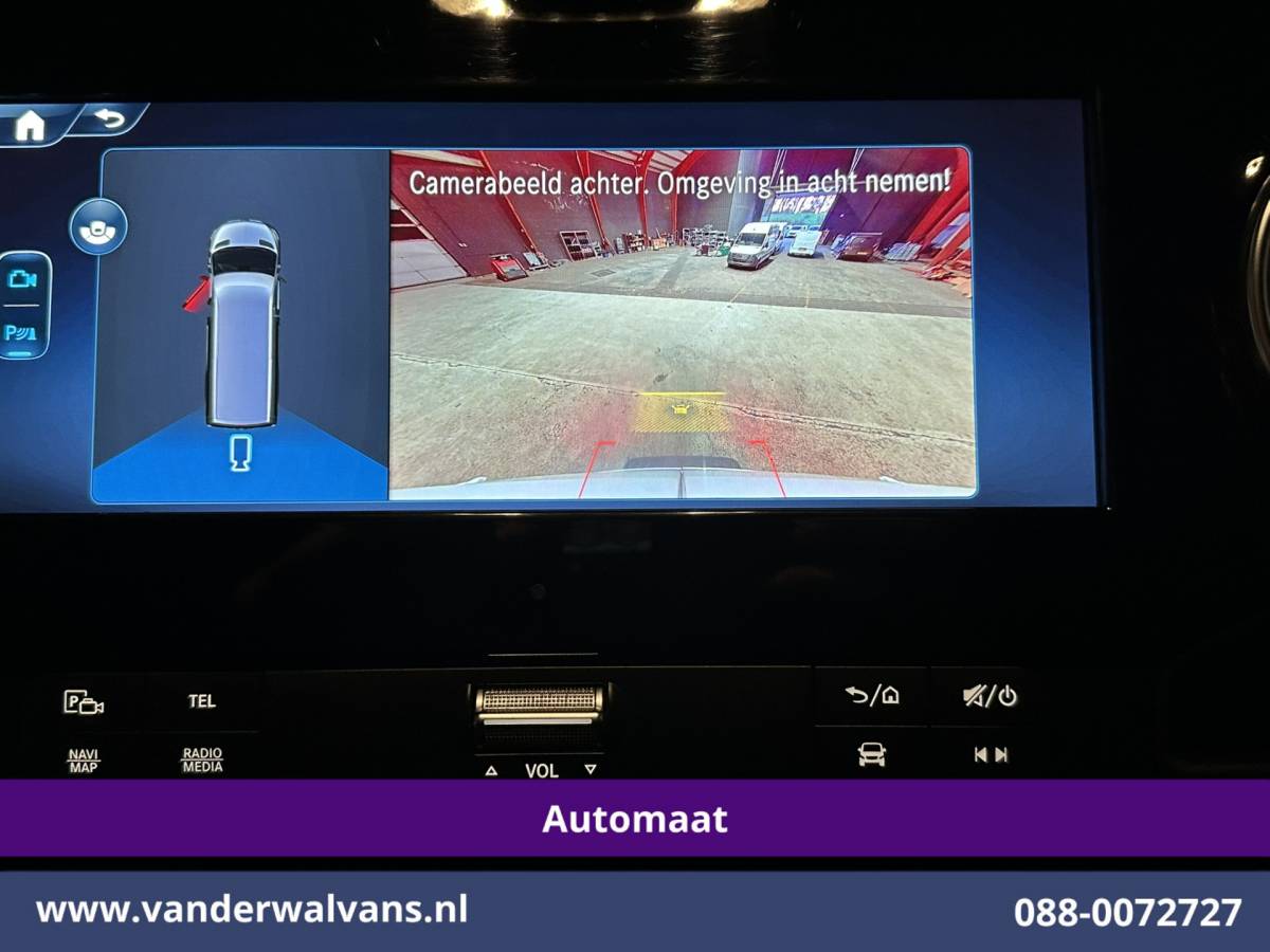 Mercedes-Benz Sprinter Mercedes-Benz Sprinter 317 CDI 170pk 9G-Tronic Automaat L2H2 Facelift Euro6 Airco | Camera | Navigatie | LED | Chauffeursstoel Cruisecontrol, Stoelverwarming, 270 Graden Achterdeuren, Parkeersensoren, Bijrijdersbank