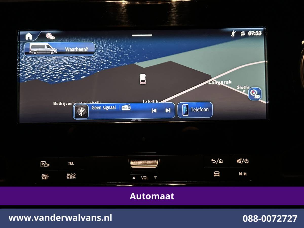 Mercedes-Benz Sprinter Mercedes-Benz Sprinter 317 CDI 170pk 9G-Tronic Automaat L2H2 Facelift Euro6 Airco | Camera | Navigatie | LED | Chauffeursstoel Cruisecontrol, Stoelverwarming, 270 Graden Achterdeuren, Parkeersensoren, Bijrijdersbank