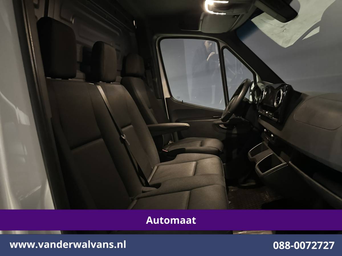 Mercedes-Benz Sprinter Mercedes-Benz Sprinter 317 CDI 170pk 9G-Tronic Automaat L2H2 Facelift Euro6 Airco | Camera | Navigatie | LED | Chauffeursstoel Cruisecontrol, Stoelverwarming, 270 Graden Achterdeuren, Parkeersensoren, Bijrijdersbank