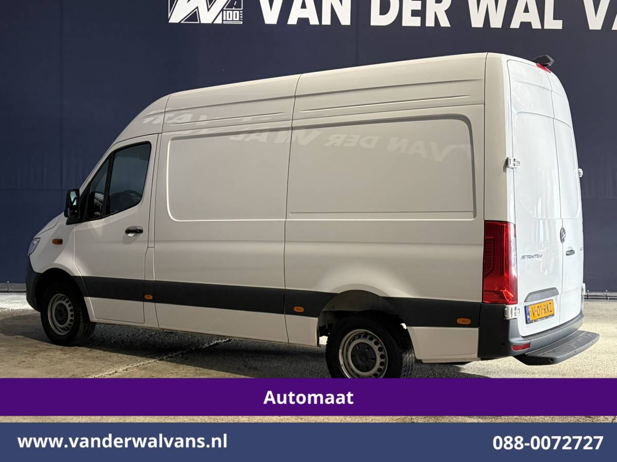 Mercedes-Benz Sprinter Mercedes-Benz Sprinter 317 CDI 170pk 9G-Tronic Automaat L2H2 Facelift Euro6 Airco | Camera | Navigatie | LED | Chauffeursstoel Cruisecontrol, Stoelverwarming, 270 Graden Achterdeuren, Parkeersensoren, Bijrijdersbank