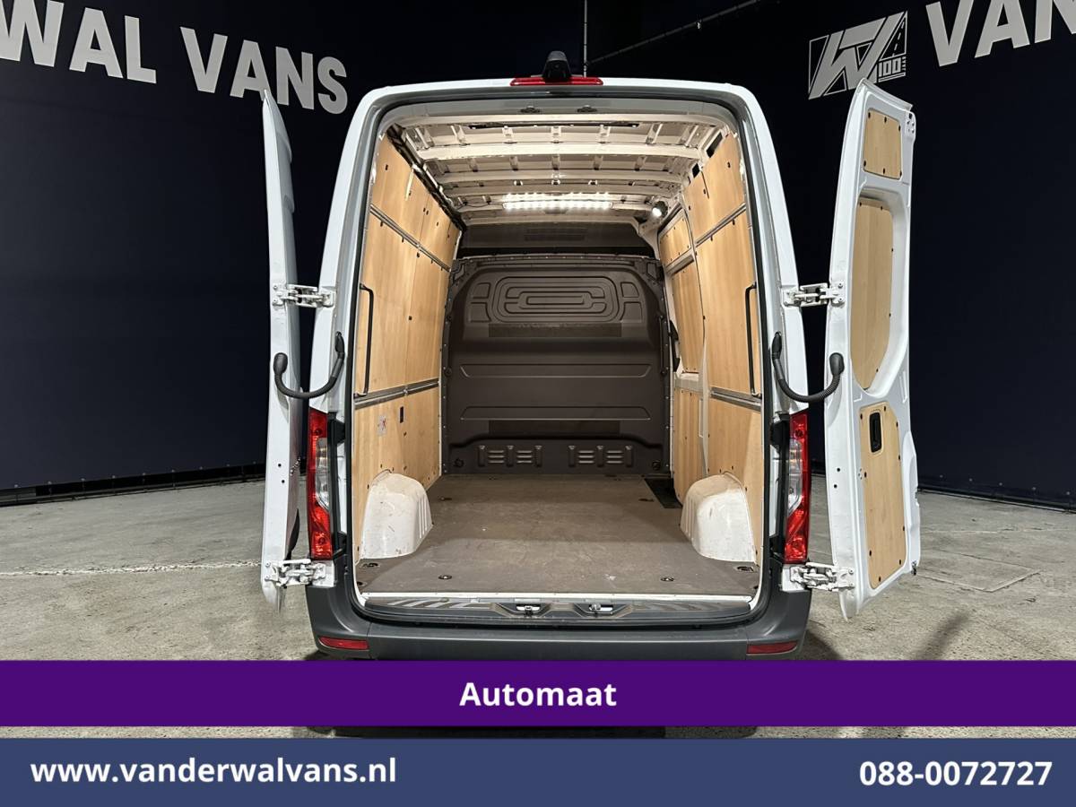 Mercedes-Benz Sprinter Mercedes-Benz Sprinter 317 CDI 170pk 9G-Tronic Automaat L2H2 Facelift Euro6 Airco | Camera | Navigatie | LED | Chauffeursstoel Cruisecontrol, Stoelverwarming, 270 Graden Achterdeuren, Parkeersensoren, Bijrijdersbank
