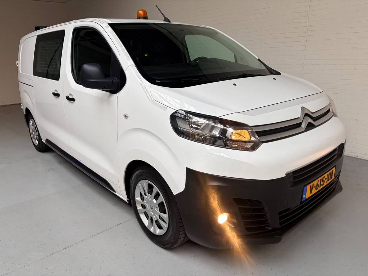 Citroën Jumpy Citroen Jumpy Servicewagen 1.6 BlueHDI 95pk euro6 L2H1 V230 omvormer BOTT inrichting Standkachel Trekhaak 2000KG, RIJKLAARPRIJS!