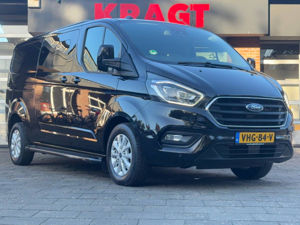Ford Transit Custom Ford Transit Custom 300 2.0 TDCI L2H1 Limited DC170PK|DUBBELCABINE|automaat|ACC|stoelverwarming|trekhaak|blind spot|apple carplay