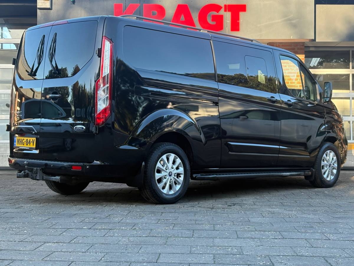 Ford Transit Custom Ford Transit Custom 300 2.0 TDCI L2H1 Limited DC170PK|DUBBELCABINE|automaat|ACC|stoelverwarming|trekhaak|blind spot|apple carplay