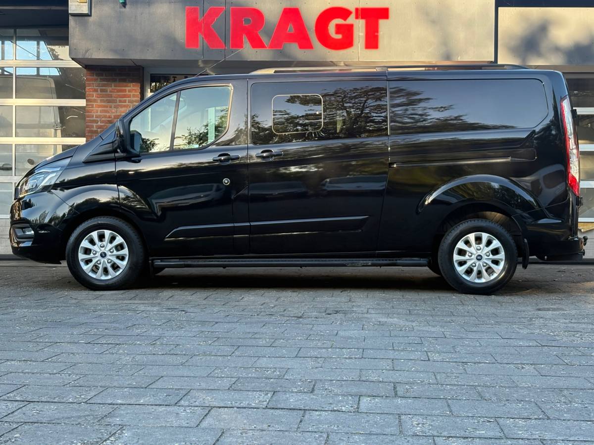 Ford Transit Custom Ford Transit Custom 300 2.0 TDCI L2H1 Limited DC170PK|DUBBELCABINE|automaat|ACC|stoelverwarming|trekhaak|blind spot|apple carplay