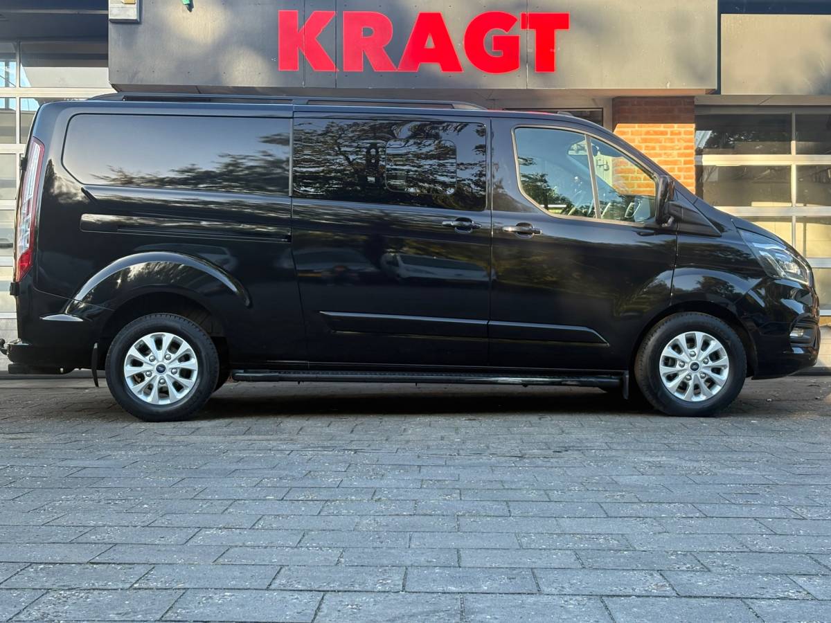 Ford Transit Custom Ford Transit Custom 300 2.0 TDCI L2H1 Limited DC170PK|DUBBELCABINE|automaat|ACC|stoelverwarming|trekhaak|blind spot|apple carplay