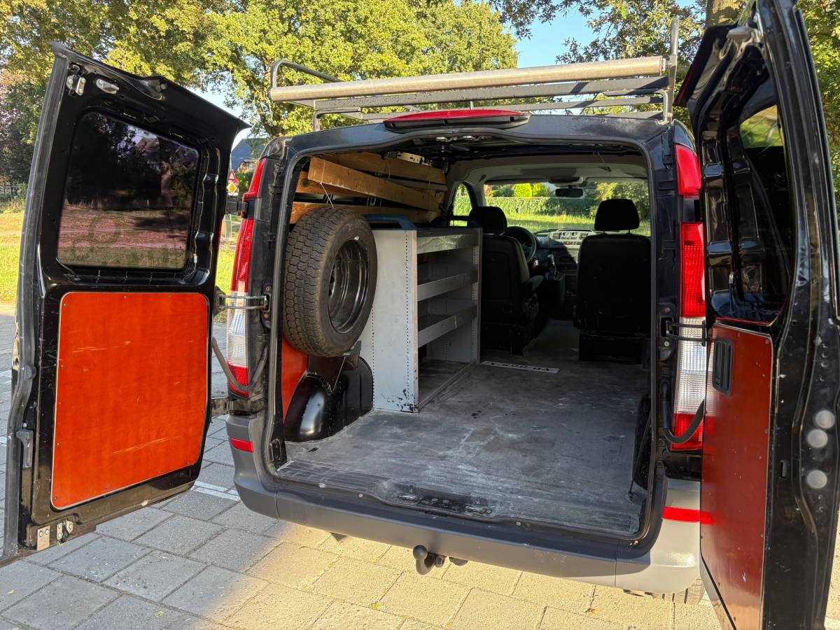 Mercedes-Benz Vito Mercedes-Benz Vito 113 CDI 320 Lang Luxe|NAP|Automaat|trekhaak 2000KG|airco|navi|bluetooth|imperiaal