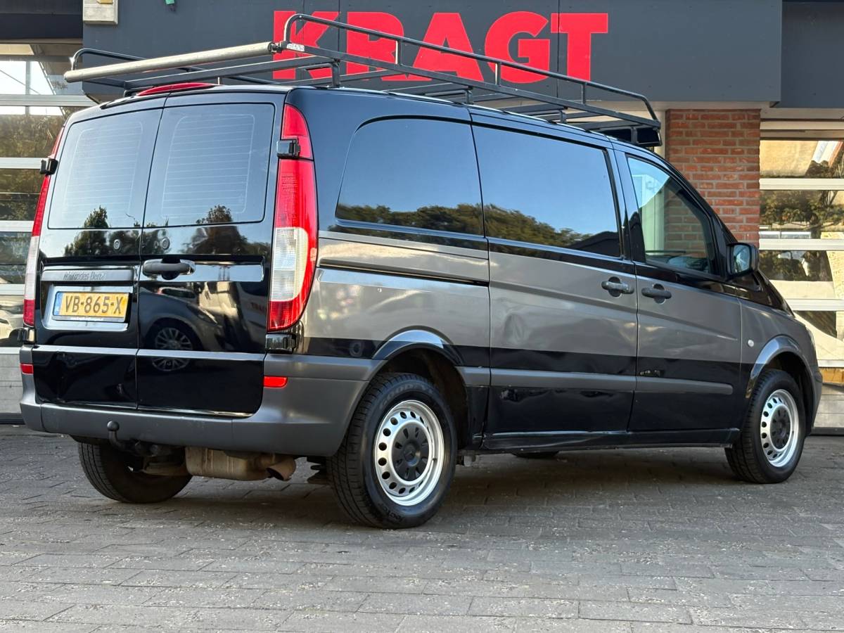 Mercedes-Benz Vito Mercedes-Benz Vito 113 CDI 320 Lang Luxe|NAP|Automaat|trekhaak 2000KG|airco|navi|bluetooth|imperiaal