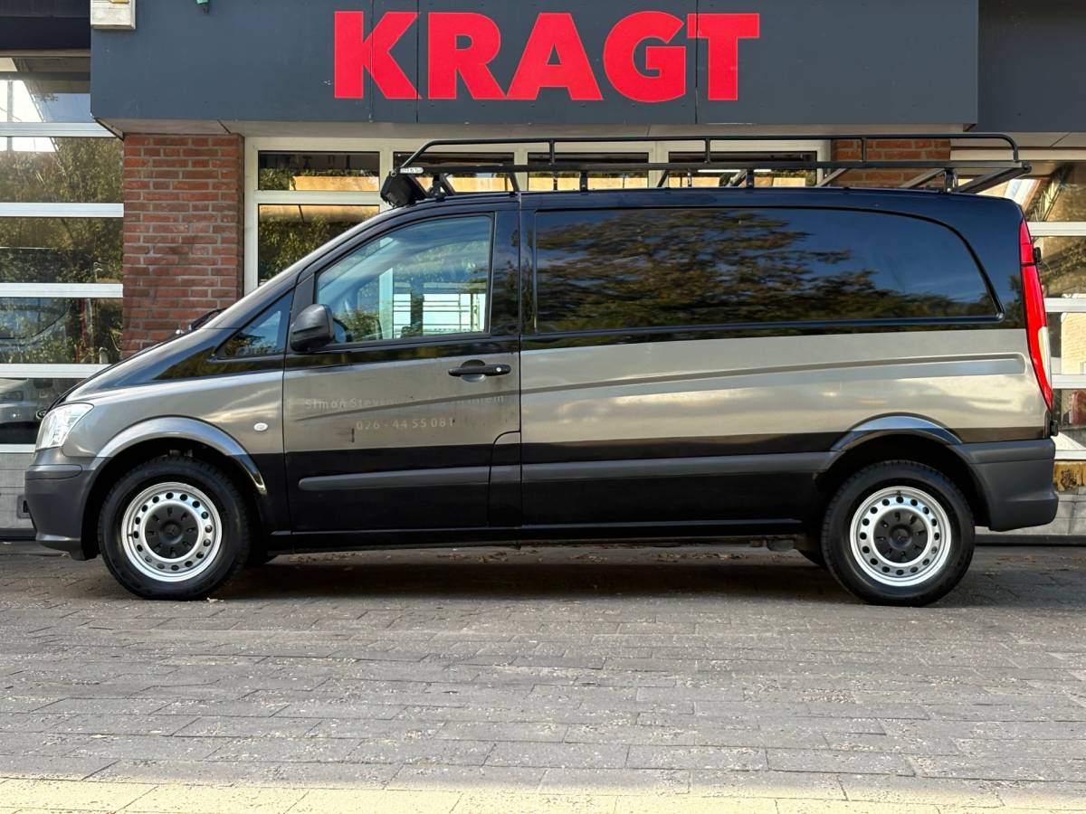 Mercedes-Benz Vito Mercedes-Benz Vito 113 CDI 320 Lang Luxe|NAP|Automaat|trekhaak 2000KG|airco|navi|bluetooth|imperiaal