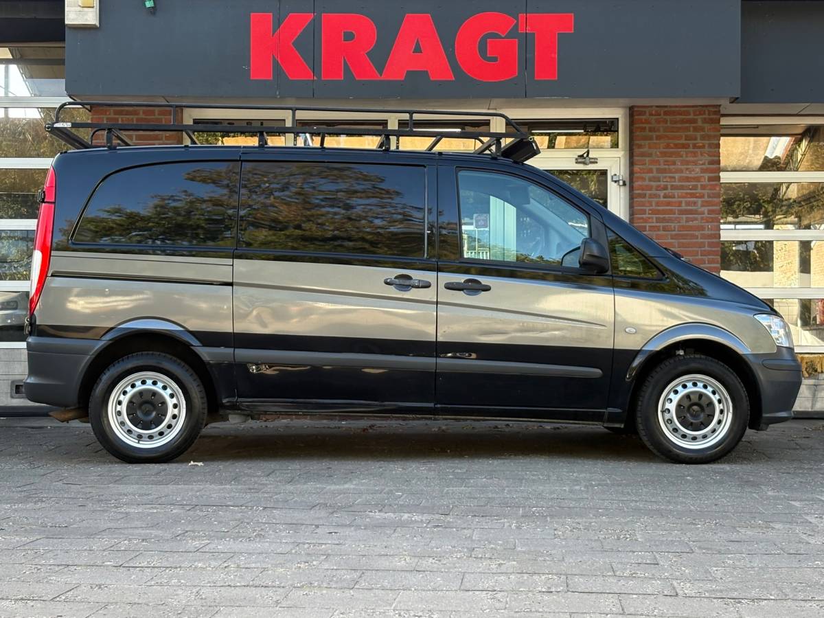 Mercedes-Benz Vito Mercedes-Benz Vito 113 CDI 320 Lang Luxe|NAP|Automaat|trekhaak 2000KG|airco|navi|bluetooth|imperiaal
