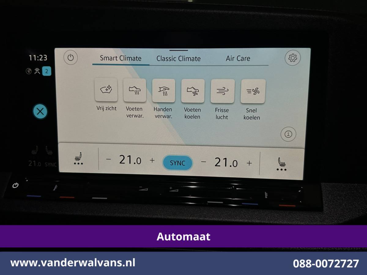 Volkswagen Caddy Volkswagen Caddy 2.0 TDI 123pk Automaat L1H1 Euro6 Airco | Navigatie | Adaptieve Cruisecontrol Stoelverwarming, Zijdeur, Parkeersensoren
