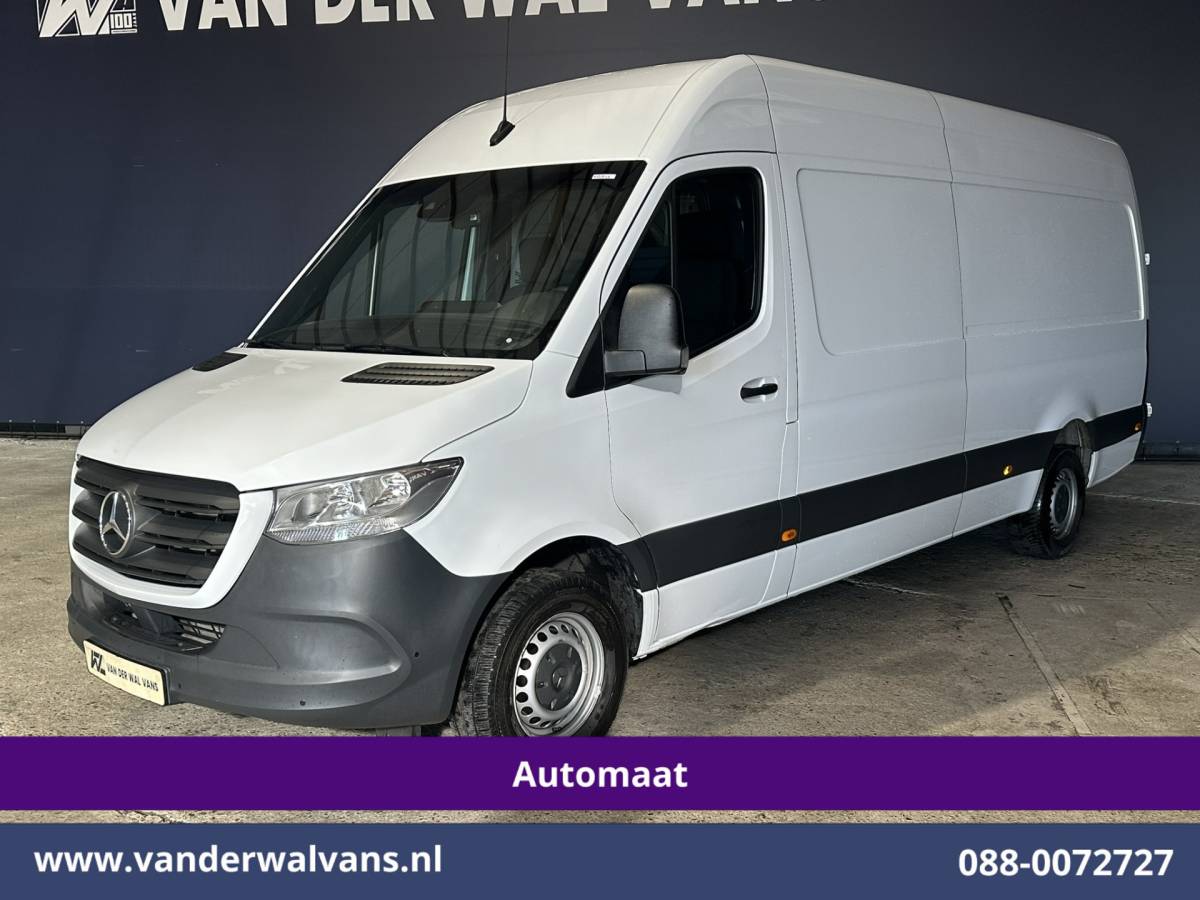 Mercedes-Benz Sprinter Mercedes-Benz Sprinter 317 CDI 170pk 9G-Tronic Automaat L3H2 Euro6 Airco | Camera | Navigatie | Apple Carplay Cruisecontrol, Chauffeursstoel, Android Auto, Stoelverwarming, 270 Graden Achterdeuren, Parkeersensoren, Bijrijdersbank