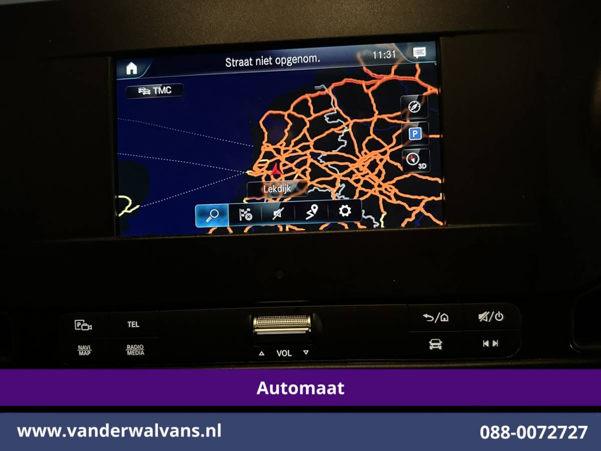 Mercedes-Benz Sprinter Mercedes-Benz Sprinter 317 CDI 170pk 9G-Tronic Automaat L3H2 Euro6 Airco | Camera | Navigatie | Apple Carplay Cruisecontrol, Chauffeursstoel, Android Auto, Stoelverwarming, 270 Graden Achterdeuren, Parkeersensoren, Bijrijdersbank