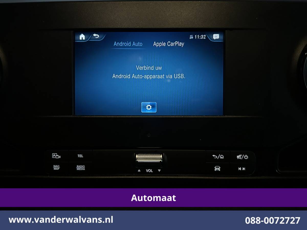 Mercedes-Benz Sprinter Mercedes-Benz Sprinter 317 CDI 170pk 9G-Tronic Automaat L3H2 Euro6 Airco | Camera | Navigatie | Apple Carplay Cruisecontrol, Chauffeursstoel, Android Auto, Stoelverwarming, 270 Graden Achterdeuren, Parkeersensoren, Bijrijdersbank