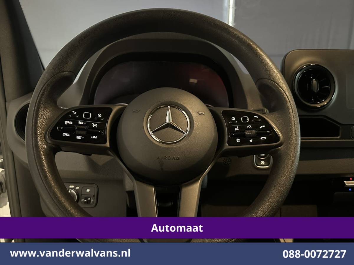 Mercedes-Benz Sprinter Mercedes-Benz Sprinter 317 CDI 170pk 9G-Tronic Automaat L3H2 Euro6 Airco | Camera | Navigatie | Apple Carplay Cruisecontrol, Chauffeursstoel, Android Auto, Stoelverwarming, 270 Graden Achterdeuren, Parkeersensoren, Bijrijdersbank