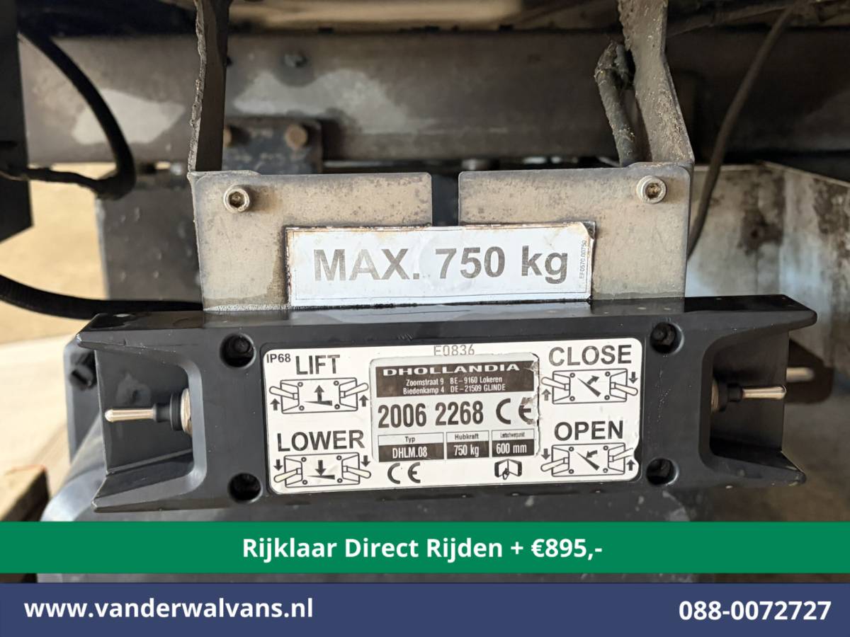 Renault Master Renault Master 2.3 dCi 146pk Bakwagen Laadklep Euro6 *Rijklaar Direct Rijden* Airco | LED | 1000kg laadvermogen Bijrijdersbank Bijrijdersbank