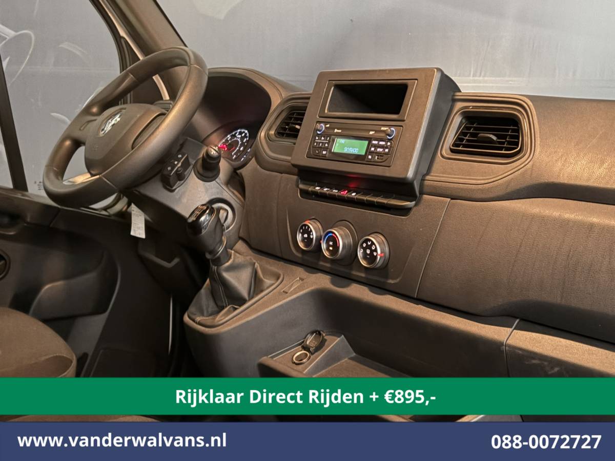 Renault Master Renault Master 2.3 dCi 146pk Bakwagen Laadklep Euro6 *Rijklaar Direct Rijden* Airco | LED | 1000kg laadvermogen Bijrijdersbank Bijrijdersbank