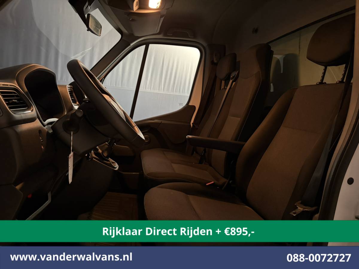 Renault Master Renault Master 2.3 dCi 146pk Bakwagen Laadklep Euro6 *Rijklaar Direct Rijden* Airco | LED | 1000kg laadvermogen Bijrijdersbank Bijrijdersbank