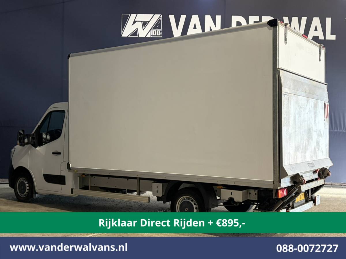 Renault Master Renault Master 2.3 dCi 146pk Bakwagen Laadklep Euro6 *Rijklaar Direct Rijden* Airco | LED | 1000kg laadvermogen Bijrijdersbank Bijrijdersbank