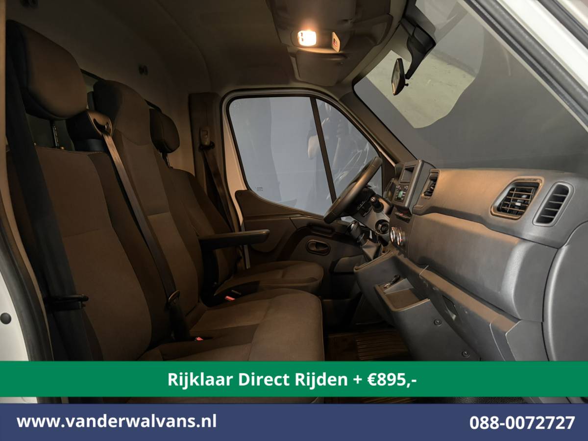 Renault Master Renault Master 2.3 dCi 146pk Bakwagen Laadklep Euro6 *Rijklaar Direct Rijden* Airco | LED | 1000kg laadvermogen Bijrijdersbank Bijrijdersbank