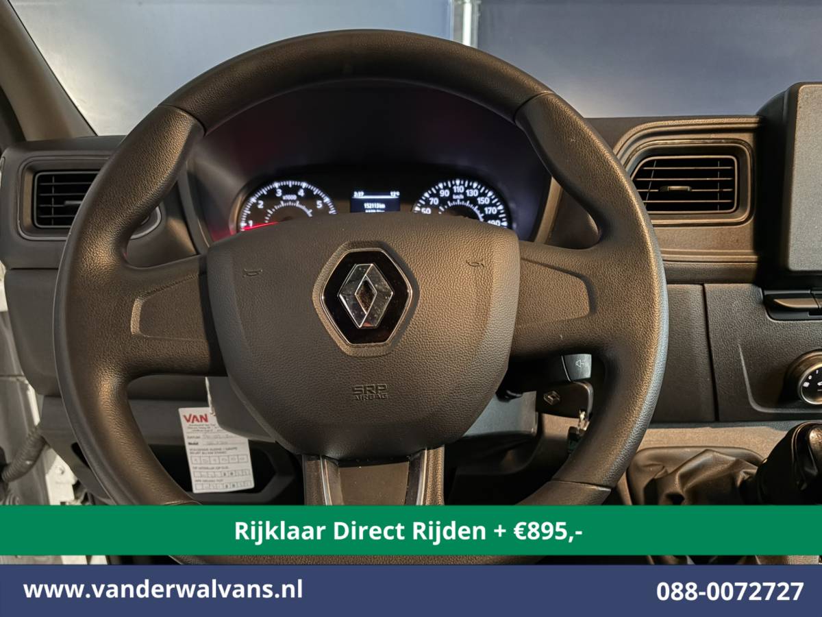 Renault Master Renault Master 2.3 dCi 146pk Bakwagen Laadklep Euro6 *Rijklaar Direct Rijden* Airco | LED | 1000kg laadvermogen Bijrijdersbank Bijrijdersbank