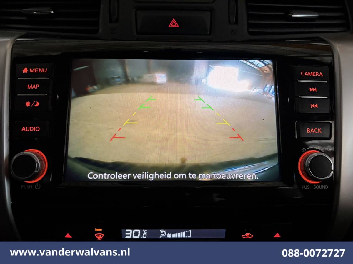 Nissan Navara Nissan Navara 2.3 dCi 164pk 4×4 Aandrijving Euro6 Airco | 3500kg trekhaak | Camera | Cruisecontrol | LM Velgen | Navigatie,