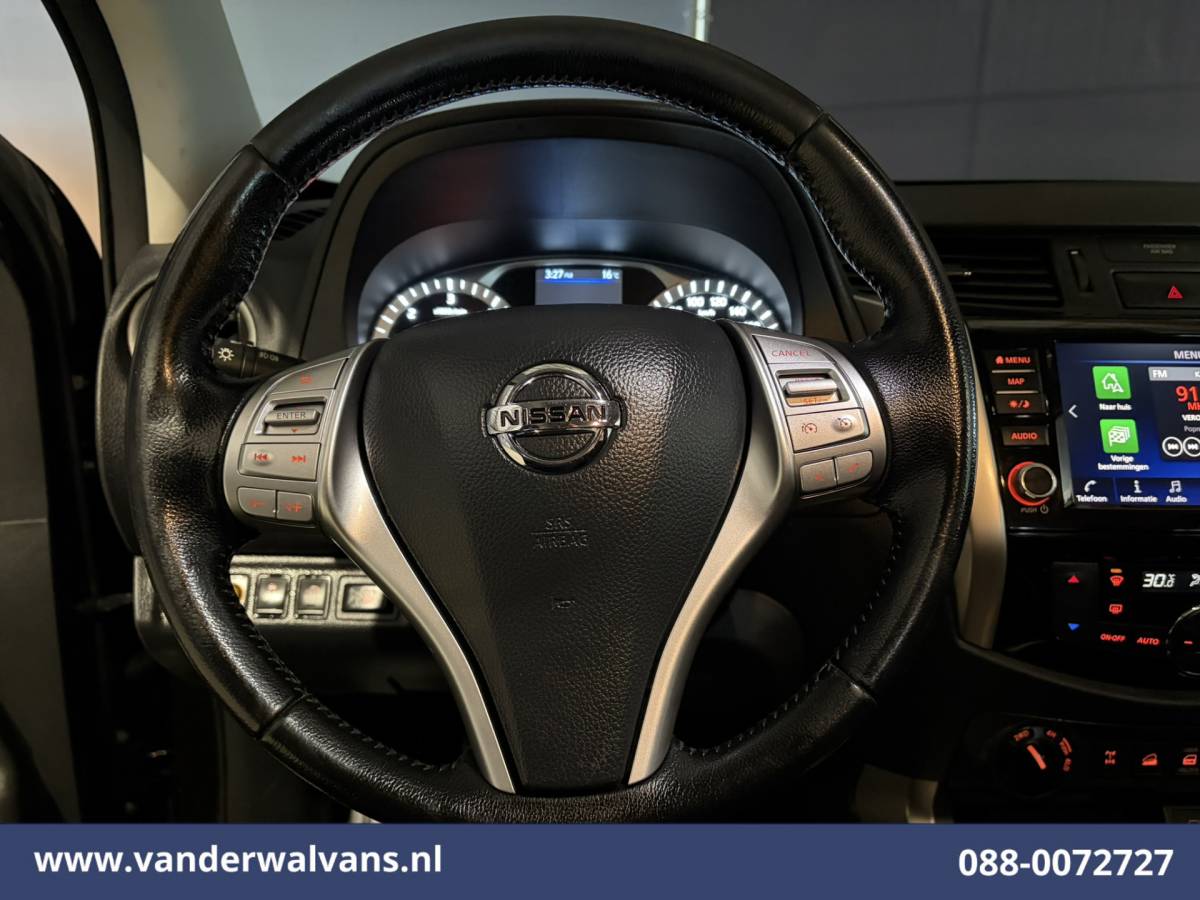 Nissan Navara Nissan Navara 2.3 dCi 164pk 4×4 Aandrijving Euro6 Airco | 3500kg trekhaak | Camera | Cruisecontrol | LM Velgen | Navigatie,
