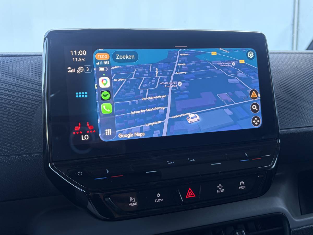 Volkswagen ID. Buzz Cargo Volkswagen 3-Pers ID. Buzz Cargo 77kWh Trekhaak Adap.Cruise Carplay Camera Orig.NL 1998KM!