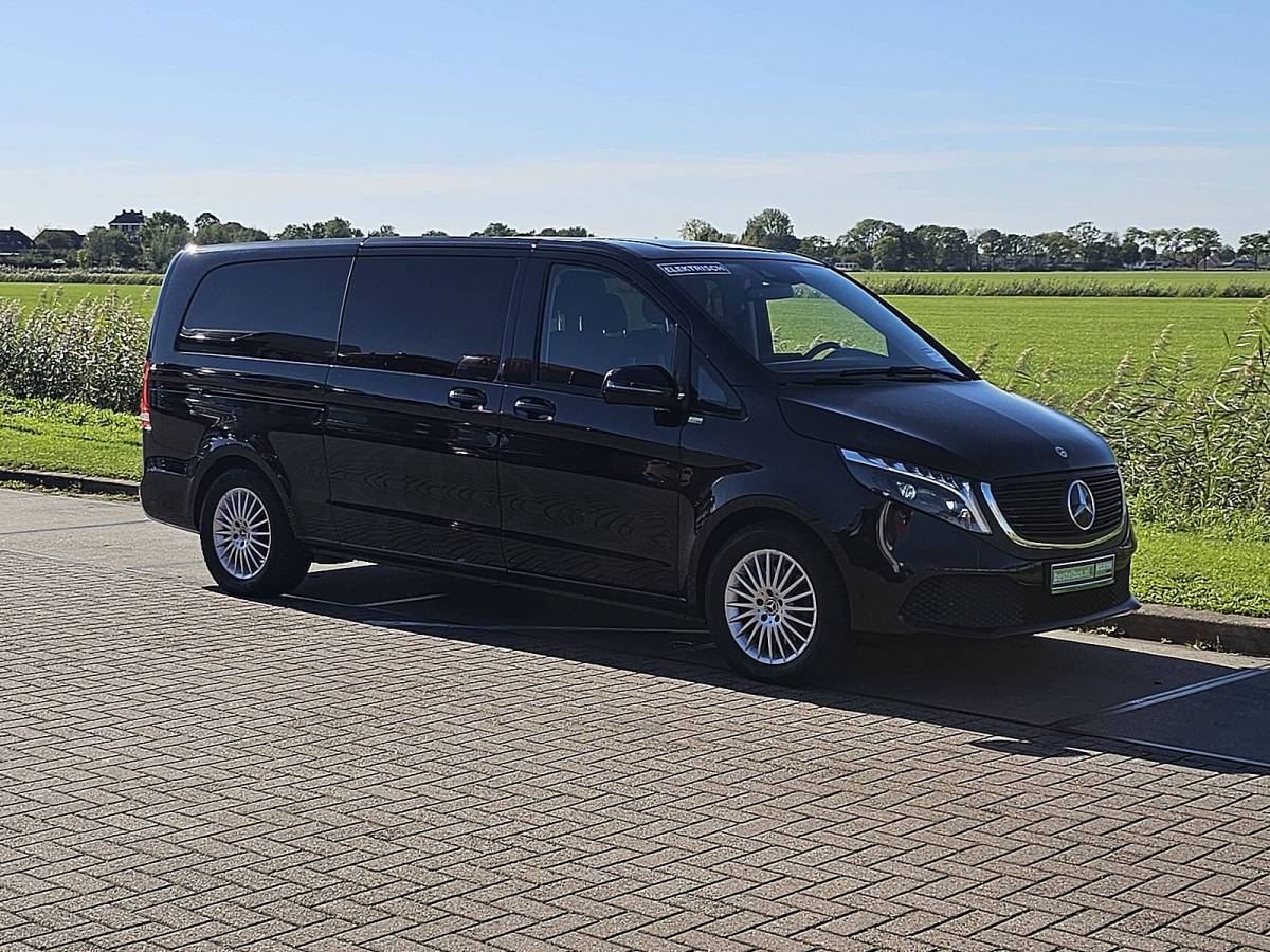 Mercedes-Benz EQV MERCEDES-BENZ EQV 300 ExtraLang L3 8 Persoons 2x Elektrische Schuifdeur LED PDC Airco Mbux Navi Cruise Control Camera 90 kWh Automaat 204 PK!