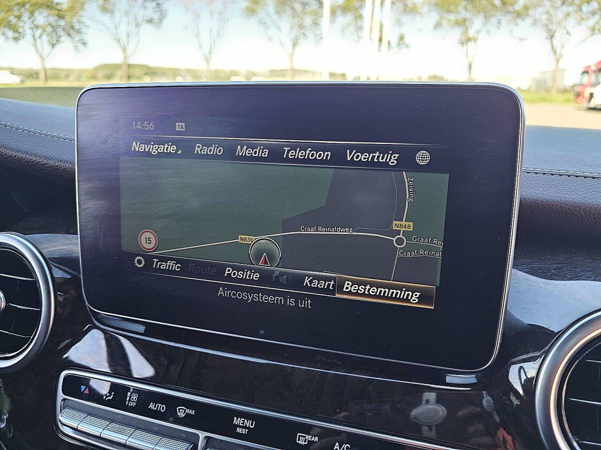 Mercedes-Benz V-Klasse MERCEDES-BENZ V-KLASSE 250 CDI XL L3 dubbel cabine leder 2x elektr. schuifdeur Burmester