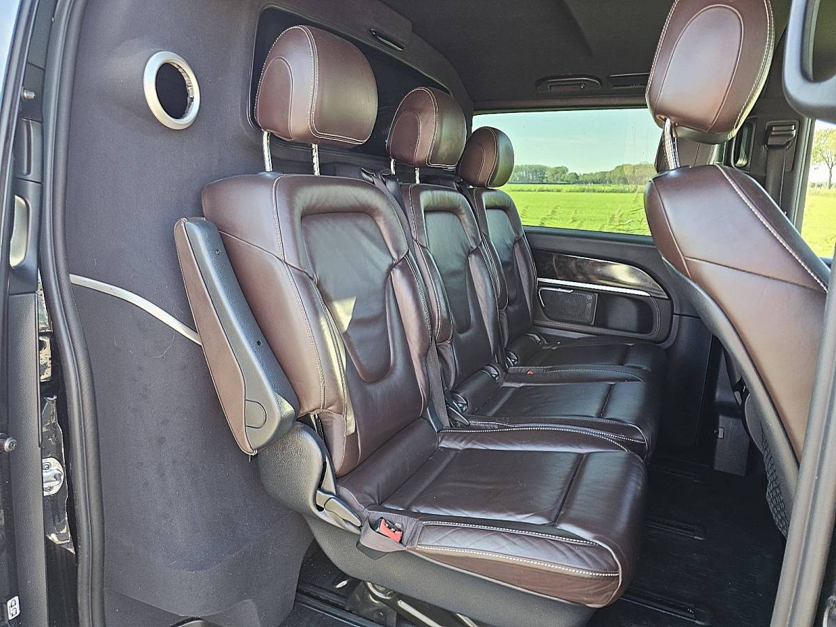 Mercedes-Benz V-Klasse MERCEDES-BENZ V-KLASSE 250 CDI XL L3 dubbel cabine leder 2x elektr. schuifdeur Burmester