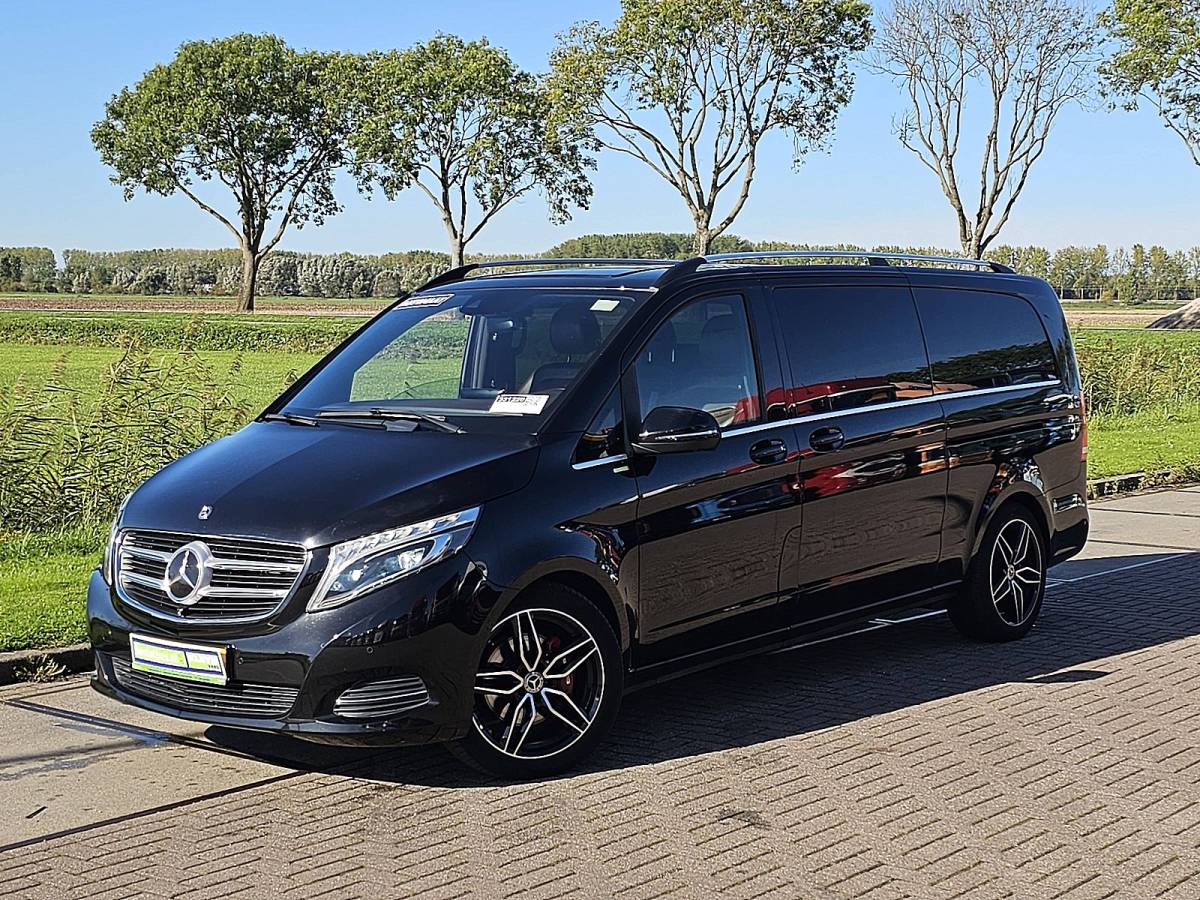Mercedes-Benz V-Klasse MERCEDES-BENZ V-KLASSE 250 CDI XL L3 dubbel cabine leder 2x elektr. schuifdeur Burmester