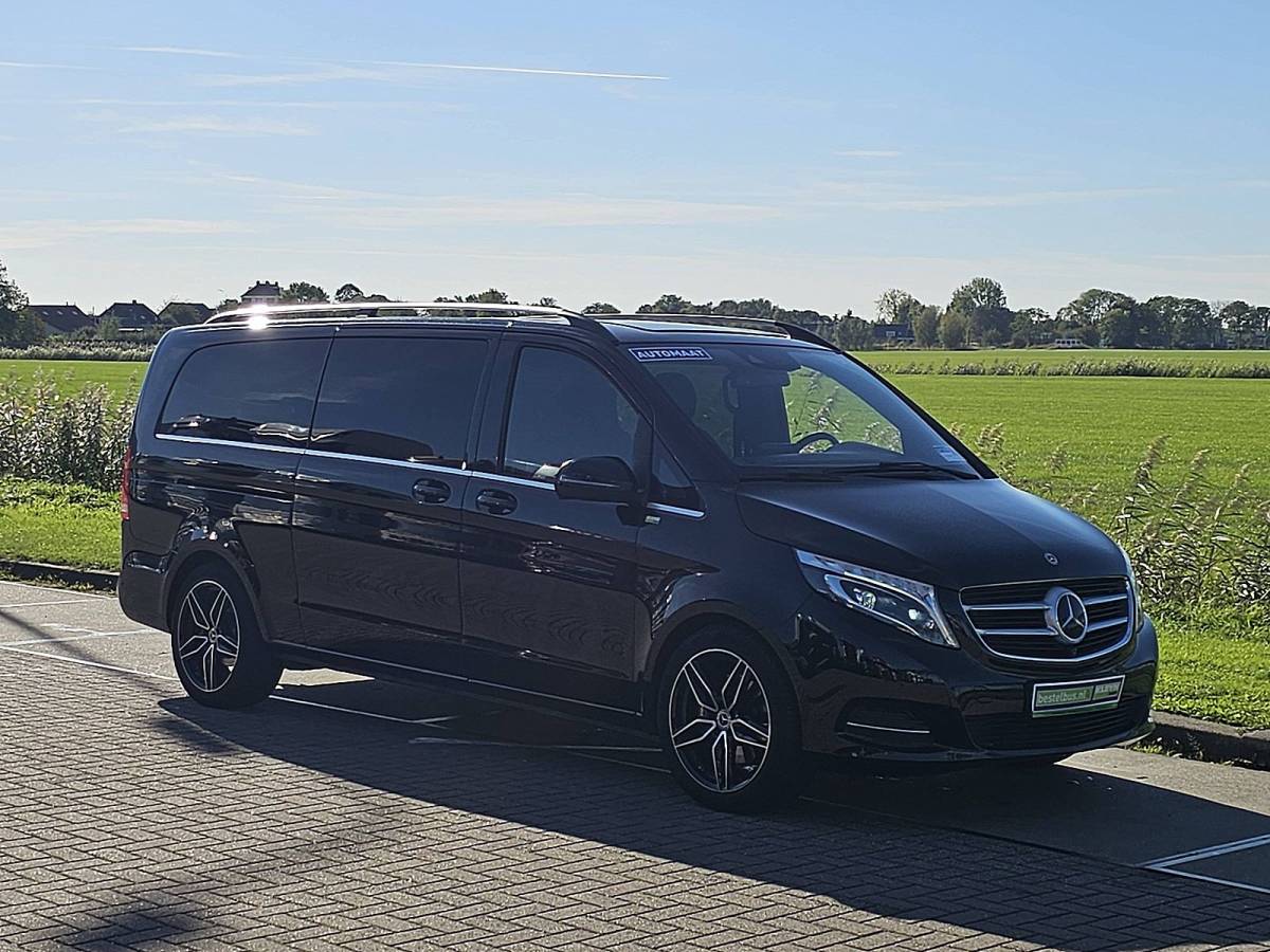 Mercedes-Benz V-Klasse MERCEDES-BENZ V-KLASSE 250 CDI XL L3 dubbel cabine leder 2x elektr. schuifdeur Burmester