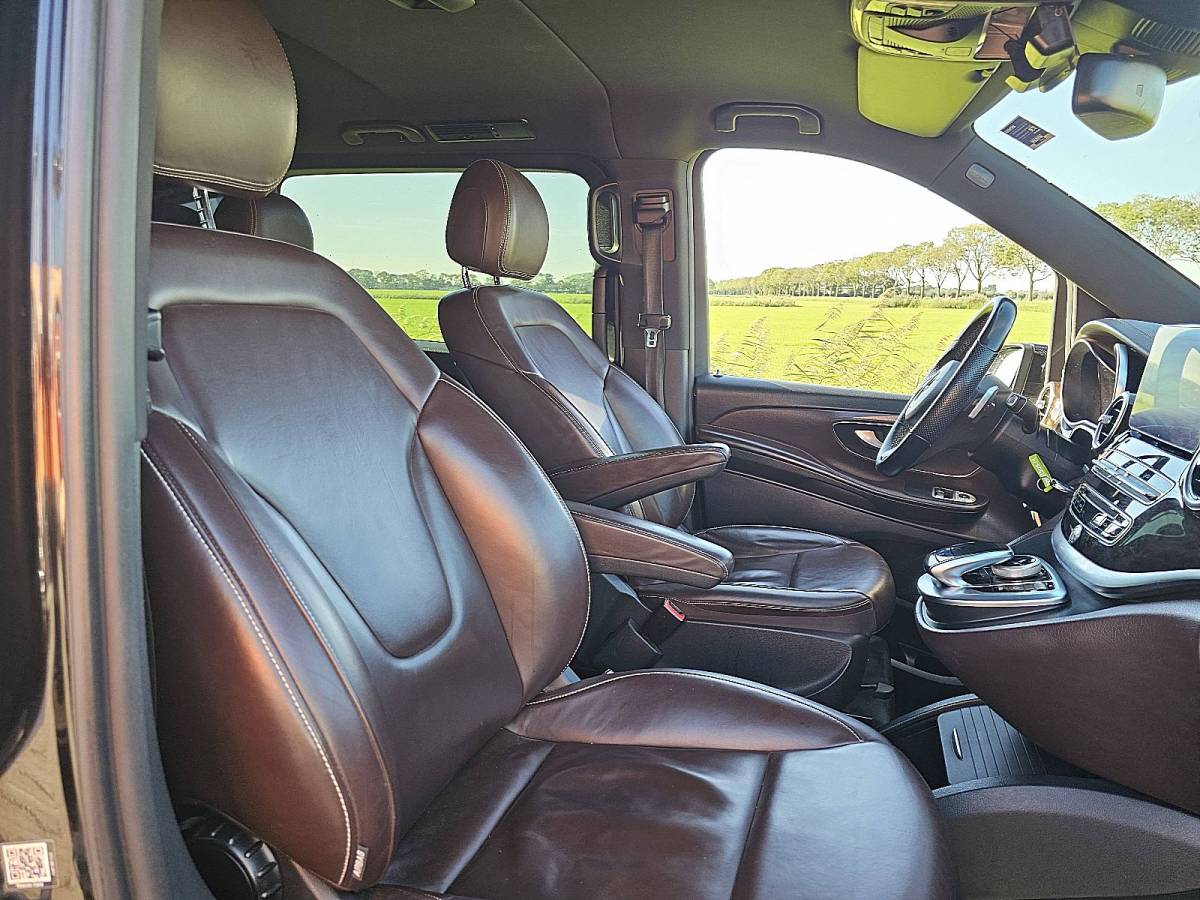 Mercedes-Benz V-Klasse MERCEDES-BENZ V-KLASSE 250 CDI XL L3 dubbel cabine leder 2x elektr. schuifdeur Burmester