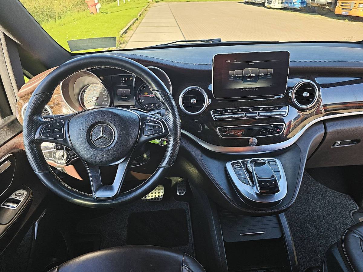 Mercedes-Benz V-Klasse MERCEDES-BENZ V-KLASSE 250 CDI XL L3 dubbel cabine leder 2x elektr. schuifdeur Burmester