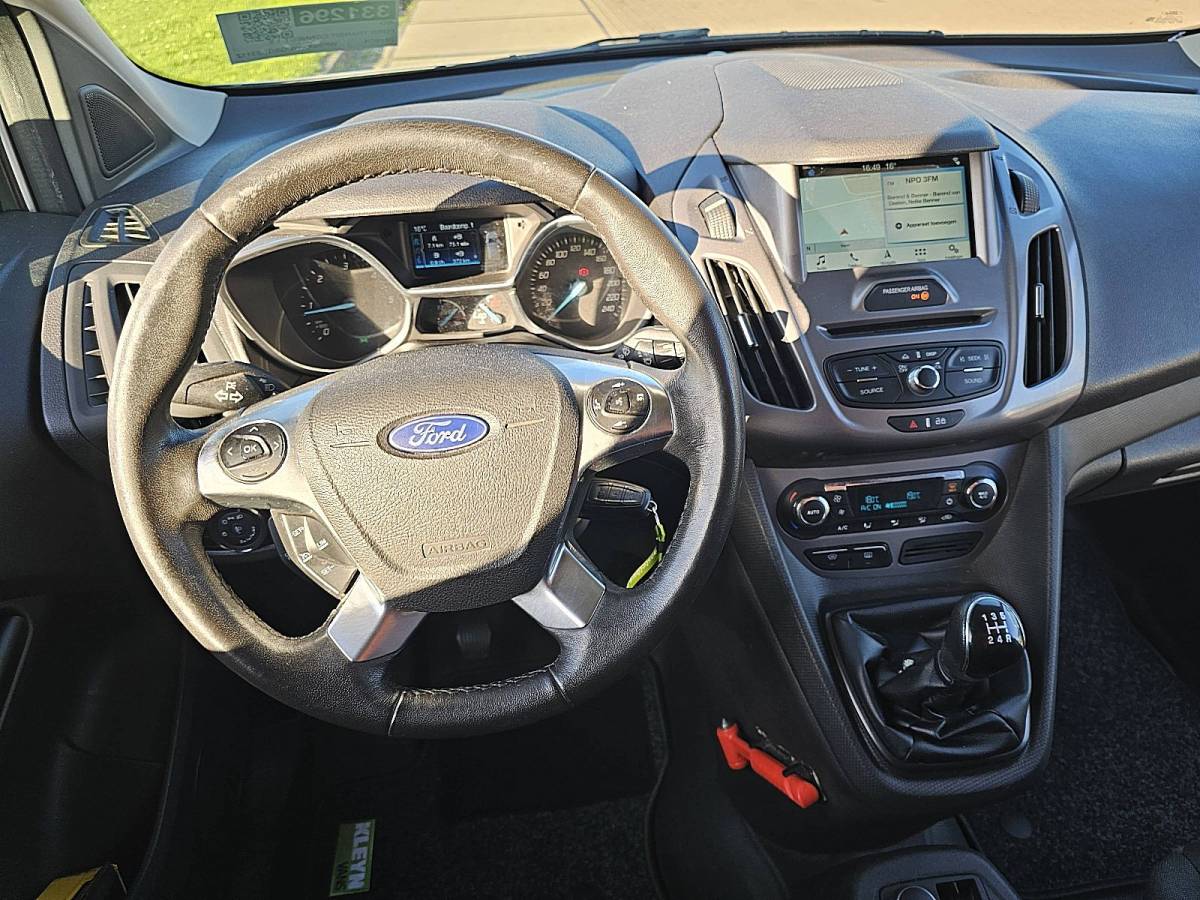 Ford Transit Connect FORD TRANSIT CONNECT 1.5 lang, airco, navi, pdc, trekhaak, metallic
