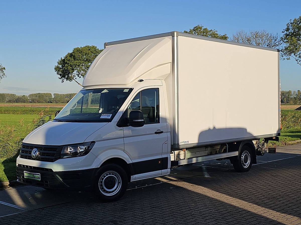 Volkswagen Crafter VOLKSWAGEN CRAFTER 35 2.0 Bakwagen Laadklep Zijdeur Lat-om-Lat Betimmerd Spoiler Euro6 140Pk Bpm-Vrij!