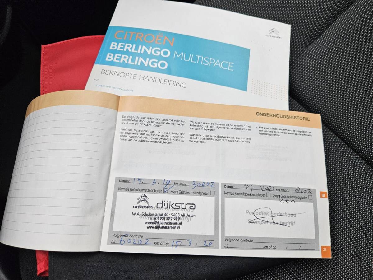 Citroën Berlingo Citroen Berlingo 1.6 BlueHDI navigatie Automaat Marge Euro 6