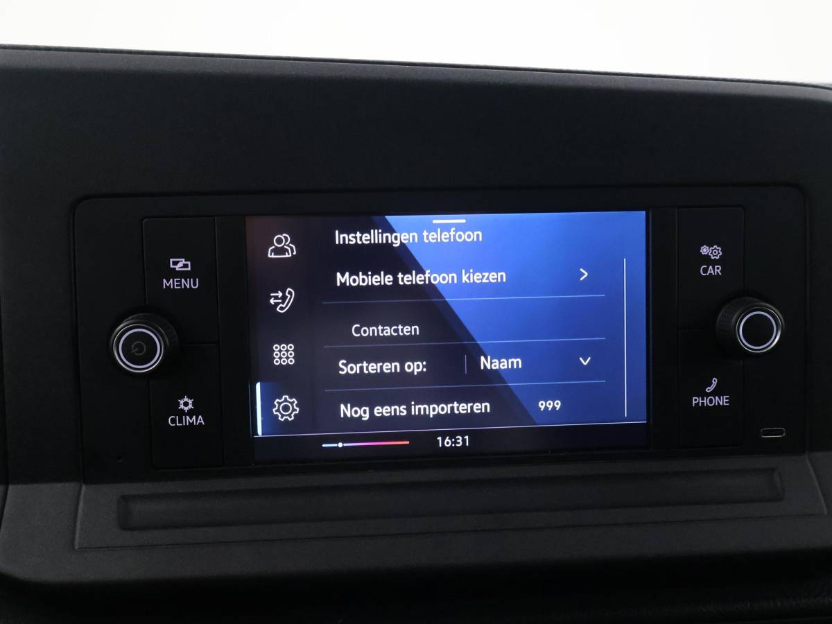 Volkswagen Caddy Volkswagen Caddy Cargo 1.5 TSI BENZINE + 19 INCH LMV | LEDER | MAXTON SPORTPAKKET | BPM VRIJ | CRUISE CONTROL