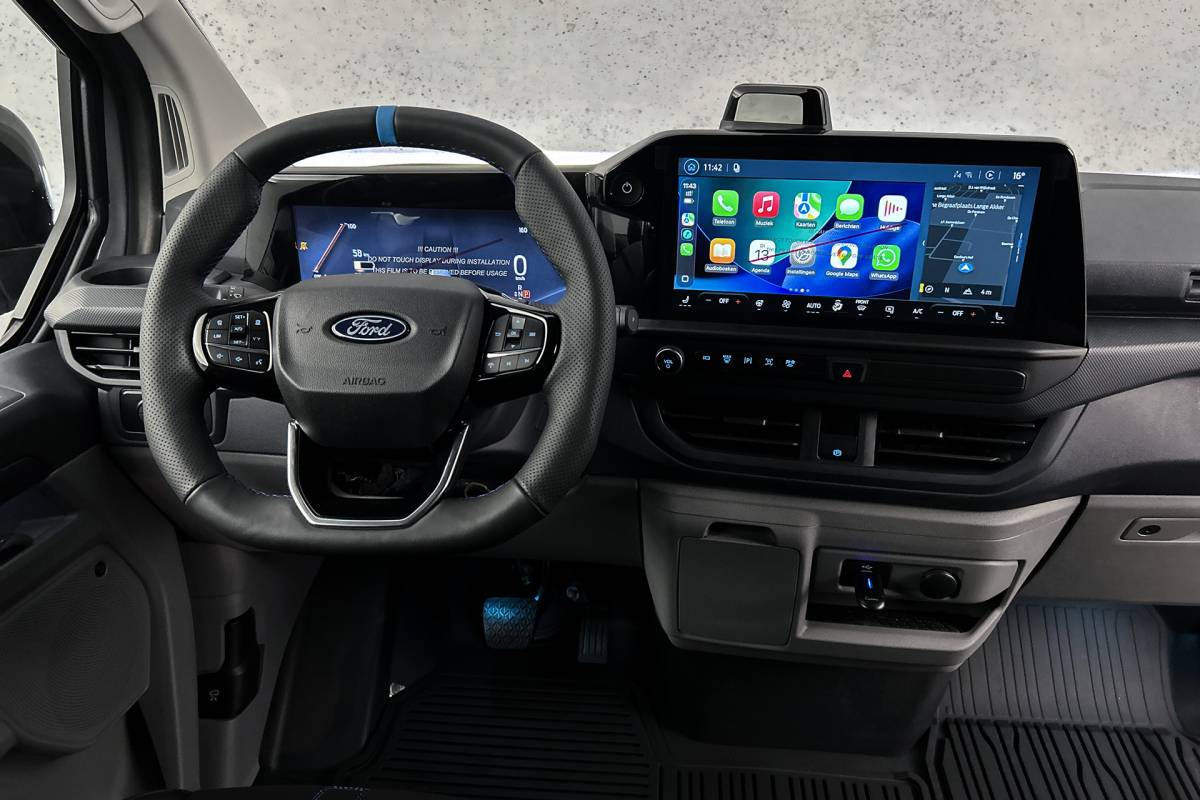 Ford E-Transit Custom Ford E-Transit Custom 340 MS-RT 71 kWh | 286 pk | Rondomzicht camera | 2x schuifdeur
