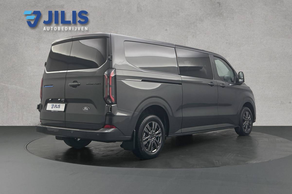 Ford E-Transit Custom Ford E-Transit Custom 340 L2 Limited 71 kWh | Dubbel cabine | 2x schuifdeur | Driver assist pack premium