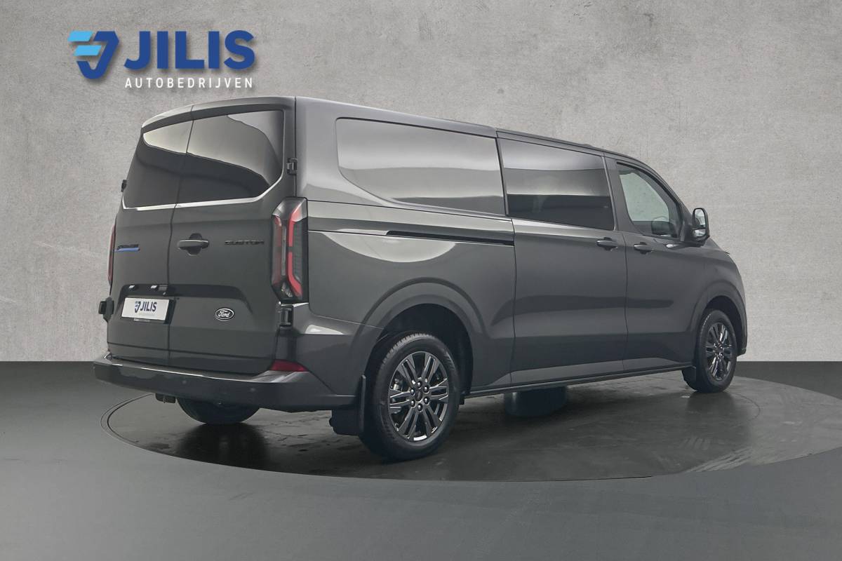 Ford E-Transit Custom Ford E-Transit Custom 340 L2 Limited 71 kWh | Dubbel cabine | 2x schuifdeur | Driver assist pack premium