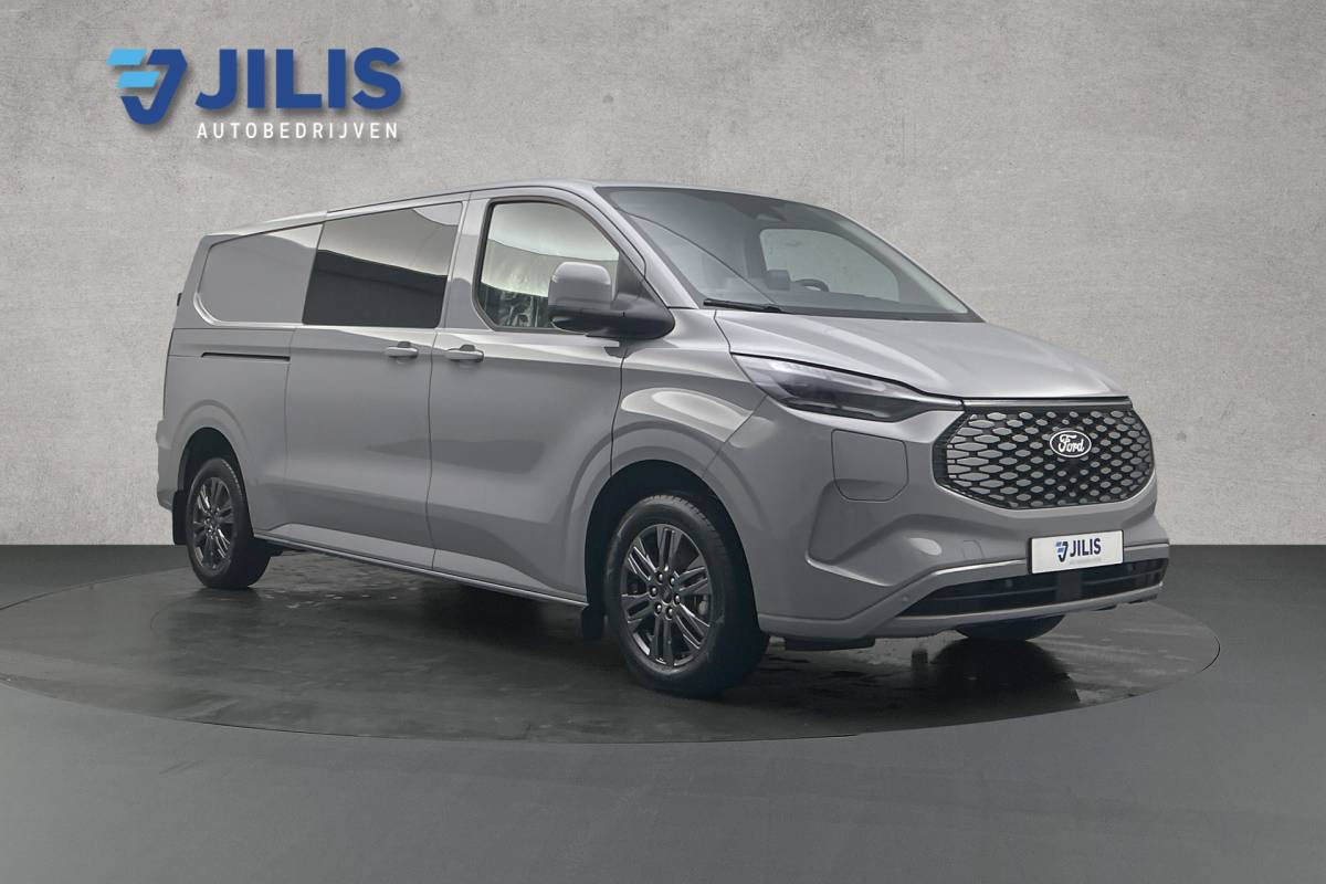 Ford E-Transit Custom Ford E-Transit Custom 340 L2 Limited 71 kWh | Dubbel cabine | 2x schuifdeur | Driver assist pack premium