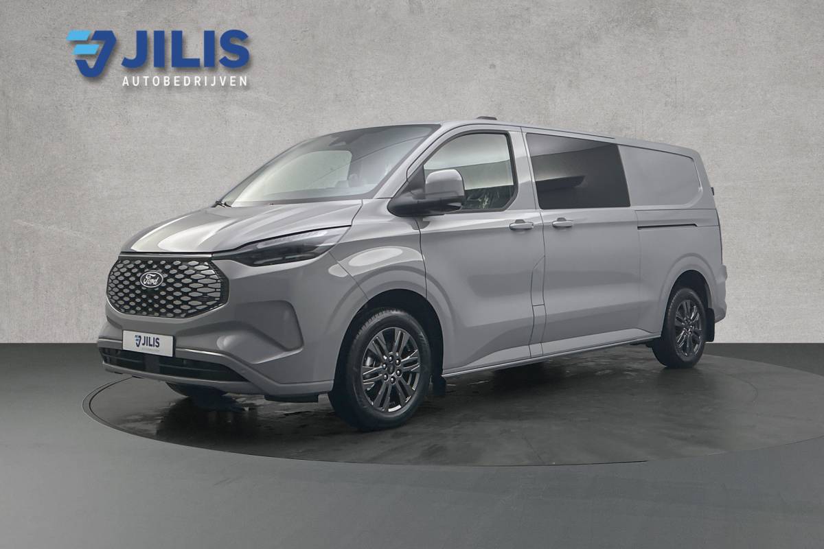 Ford E-Transit Custom Ford E-Transit Custom 340 L2 Limited 71 kWh | Dubbel cabine | 2x schuifdeur | Driver assist pack premium